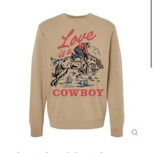 Brand new Kelsea Ballerini ‘Love is a Cowboy’ sweatshirt. size large